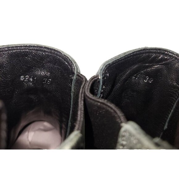 John Richmond Leather Chelsea Boots Size 39 US 9 Womens Blue $595 - Picture 9 of 10